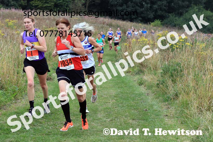 Senior Women and Veterans Relay, 2024 Sunderland XC Relays.  Photo: David T. Hewitson/Sports for All Pics